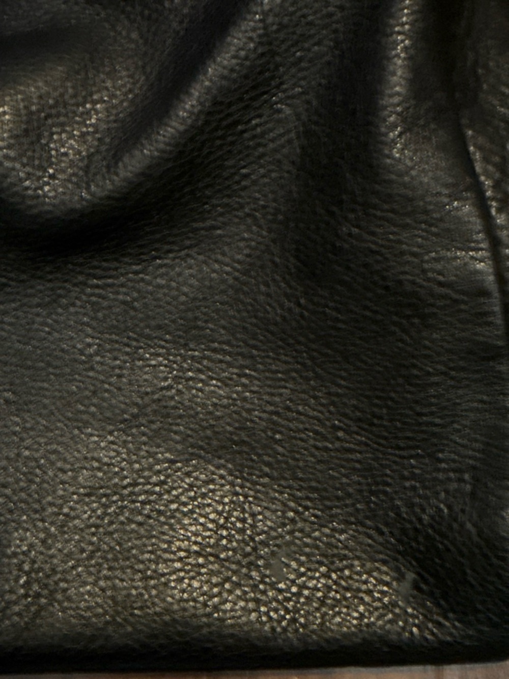 Black Leather Top-Handle Peekaboo - Picture 6 of 6